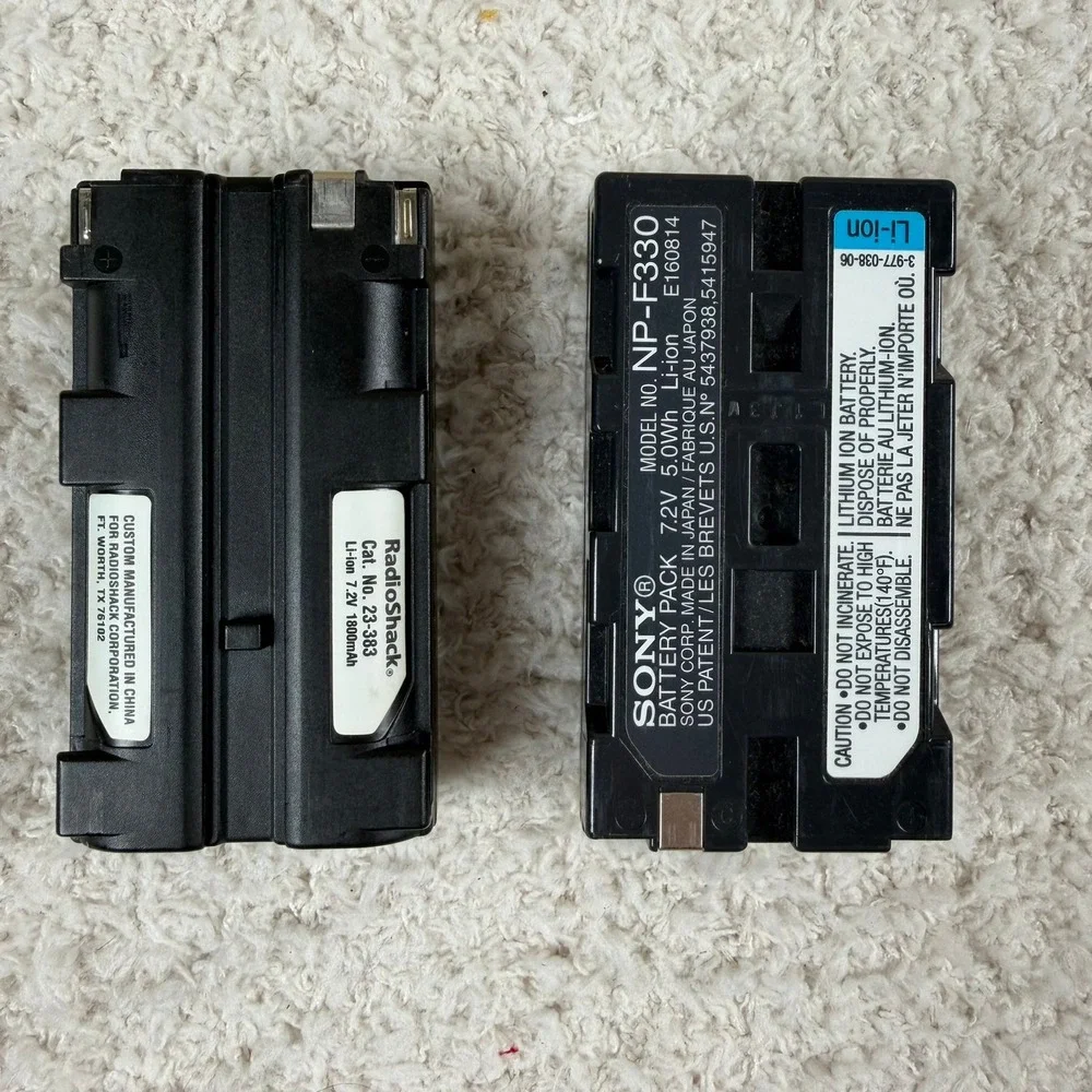 Sony Digital Mavica LOT OF 2 MVC FD73‎ 10x Zoom Digital Still Camera WORKS